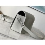 𝐋𝐎𝐔𝐈𝐒𝐕𝐔𝐈𝐓𝐓𝐎𝐍 M82281 Grey green full leather men's bag and messenger bag series